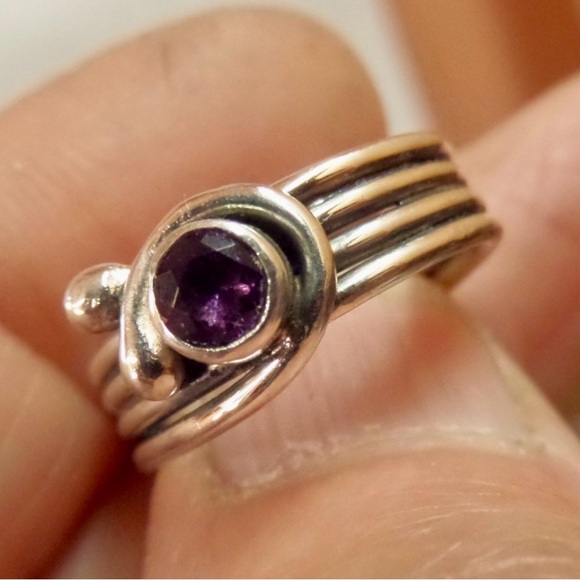 Jewelry - Sterling Silver and Amethyst Ring